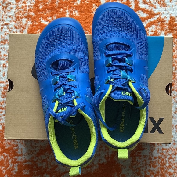 XERO SHOES Women’s Prio Neo Size 9.5 Scuba/Yellow - Picture 2 of 6